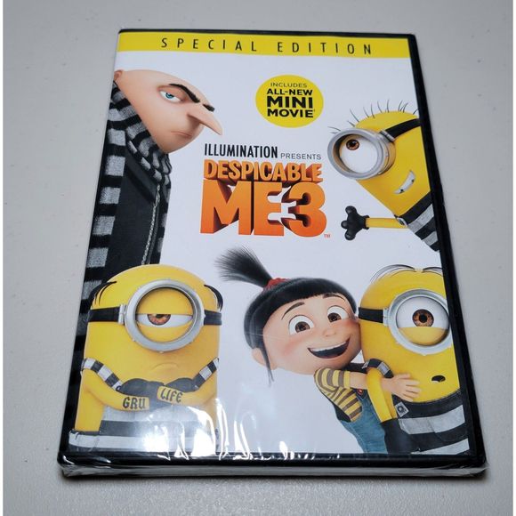 Universal Pictures Illumination Presents Despicable Me 3 Special Edition DVD New - Picture 7 of 12